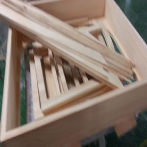 웨스턴 원목 프로방스 창문(소나무) (600*800*150)(1개)