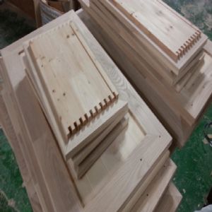 싱크대 ( 상부장3800 mm * 800 mm * 310 mm 하부장4200 mm * 700 mm * 570 mm)(물푸레문짝)(64mm)(내부장 백색)