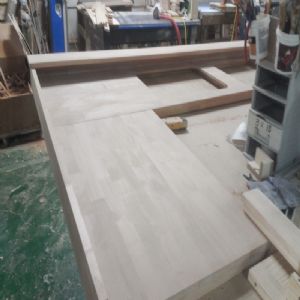 싱크대상판 원목(특수목) 36mm(뒷턱포함,싱크볼 별매)(샌딩포함)(5.기타볼(도면필수))(오리나무) (2950*36*650)(1개)