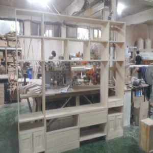 베이직 거실 책장(소나무) (3000*2092*400)(1개)