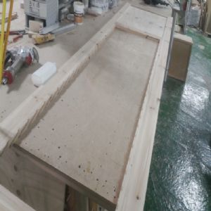 갤러리 패널 문짝 18mm(1.좌측문)(삼나무) (590*2270*0)(2개)