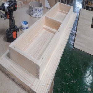 베이직 식탁의자(소나무) (1200*400*400)(1개)