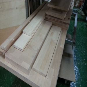 싱크대 ( 하부장3050 mm * 700 mm * 570 mm)(물푸레문짝)(0 mm)(내부장 오크색)