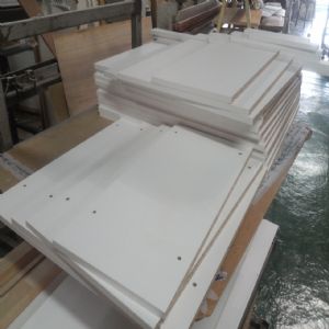 싱크대 ( 하부장3300 mm * 700 mm * 570 mm)(물푸레문짝)(0 mm)(내부장 백색)