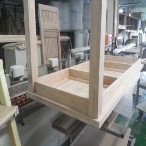 베이직 6인용 원목 식탁(오리나무) (2000*750*800)(샌딩)(1개)