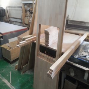 싱크대상판 원목(특수목) 36mm(뒷턱포함,싱크볼 별매)(1.볼규격 JS850)(오리나무) (2750*36*650)(샌딩)(1개)