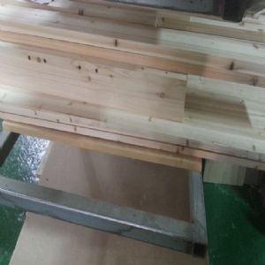 스마트 침대 평상형 (심플 헤드)(삼나무) (2100*400*1650)(1개)