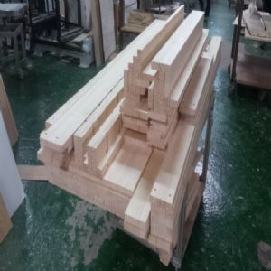 스마트 침대 평상형 (난간형)(샌딩포함)(소나무) (2100*1000*1500)(2개)