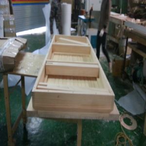 베이직 6인용 원목 식탁(소나무) (1800*700*800)(샌딩)(1개)