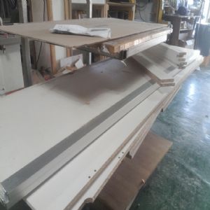 양쪽문 수납장 (화이트)(코팅) (1000*2200*700)(1개)