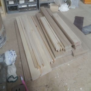 베이직 6인용 원목 식탁(소나무) (1800*750*800)(샌딩)(1개)