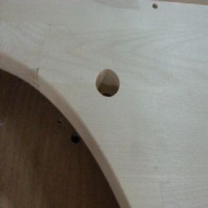 싱크대상판 원목(특수목) 36mm(뒷턱포함,싱크볼 별매)(5.기타볼(도면필수))(자작나무) (2300*36*550)(1개)