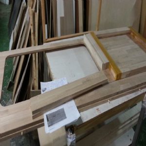 싱크대상판 원목(특수목) 36mm(뒷턱포함,싱크볼 별매)(1.볼규격 JS850)(물푸레) (2505*36*550)(1개)