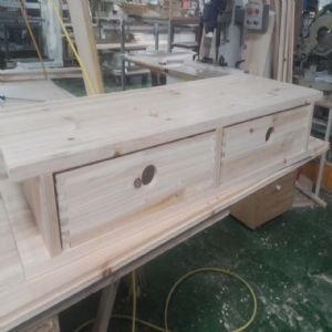 원목 신발장(삼나무) (1300*2100*330)(1개)