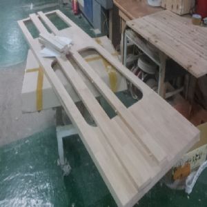 싱크대상판 원목(특수목) 36mm(뒷턱포함,싱크볼 별매)(5.기타볼(도면필수))(오리나무) (2250*36*600)(1개)