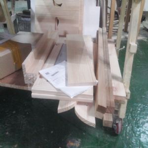 유로 유리문 욕실장(스프러스 원목 18mm) 벽붙이(1.투명문짝(렉산))(소나무) (700*930*200)(1개)