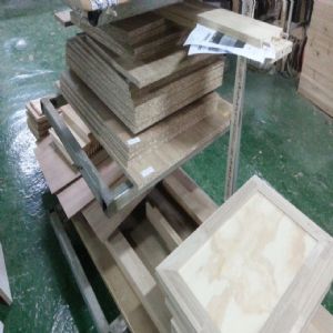 싱크대 ( 하부장2900 mm * 700 mm * 570 mm)(물푸레문짝)(96mm)(내부장 오크색)