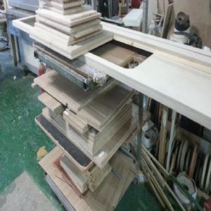 싱크대 ( 상부장800 mm * 800 mm * 310 mm 하부장2300 mm * 700 mm * 570 mm)(물푸레문짝)(0 mm)(내부장 오크색)