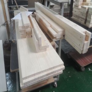 스마트 침대 평상형 (심플 헤드)(소나무) (2000*400*1100)(샌딩)(1개)