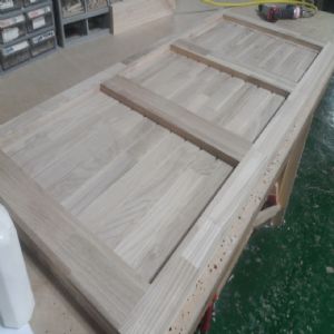 싱크대상판 원목(특수목) 36mm(뒷턱포함,싱크볼 별매)(1.볼규격 JS850)(물푸레) (2810*36*600)(샌딩)(1개)