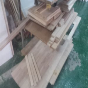 싱크대 ( 하부장2300 mm * 700 mm * 570 mm)(물푸레문짝)(32mm)(내부장 오크색)