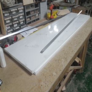 양쪽문 수납장 (붙박이장 대용 가능)(UV고광택화이트) (1000*1900*600)(1개)