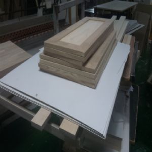 싱크대 ( 하부장3148 mm * 700 mm * 570 mm)(물푸레문짝)(0 mm)(내부장 오크색)