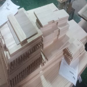 모던 심플 서랍수납장(소나무) (1500*600*350)(1개)