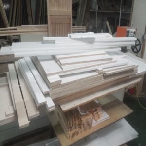 싱크대 ( 하부장4613 mm * 700 mm * 570 mm)(UV백색)(0 mm)(내부장 백색)