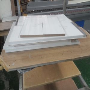 싱크대 ( 하부장600 mm * 700 mm * 570 mm)(UV백색)(0 mm)(내부장 백색)