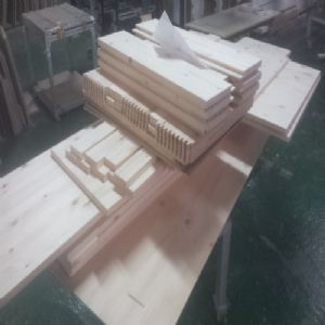 모던수납 침대(홍송) (2000*400*1500)(샌딩)(1개)