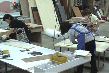 수납가능한 쇼파및 장난감 박스제작모습(동영상)