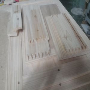 시즈닝 주방수납장 싱글 18mm(소나무) (400*850*550)(1개)