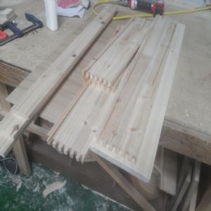 시즈닝 주방수납장 트윈 18mm(스프러스) (900*800*500)(샌딩)(1개)