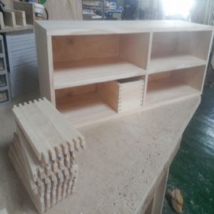 약장형 원목 TV장 18mm(소나무) (1100*400*300)(1개)