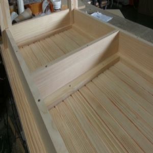 베이직 6인용 원목 식탁(소나무) (1800*450*700)(샌딩)(1개)