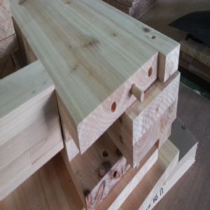 심플 베이직 침대(침상높이선택)(1.침상높이416mm 18mm 집성상판)(삼나무) (2000*300*1500)(1개)