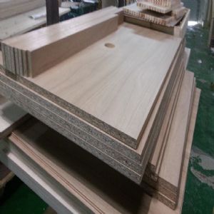 싱크대 ( 하부장2660 mm * 700 mm * 570 mm)(앨더문짝)(128mm)(내부장 오크색)