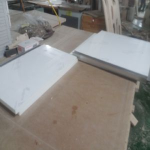 싱크대 ( 상부장1000 mm * 800 mm * 310 mm 하부장1000 mm * 700 mm * 570 mm)(UV백색)(0 mm)(내부장 백색)