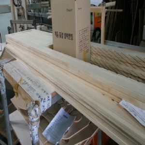 원목 패널 시즈닝 2단