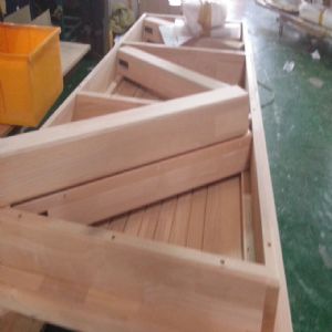 베이직 6인용 원목 식탁(오리나무) (1600*750*800)(샌딩)(1개)