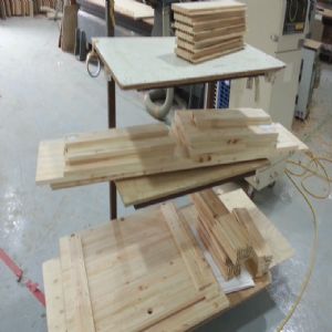 모던수납 침대(스프러스) (2000*400*1500)(샌딩)(1개)