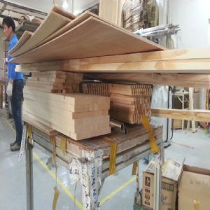 원목 패널 시즈닝 2단