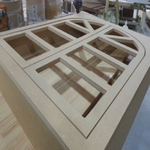 웨스턴 원목 프로방스 창문(MDF) (1000*1200*150)(1개)