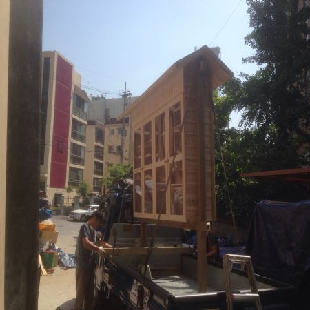 근 한달을 기다려주신 숲속책장이 출고 되었습니다.