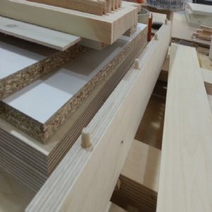 싱크대상판 원목(특수목) 36mm(뒷턱포함,싱크볼 별매)(기타볼(도면))(자작합판) (1200*36*560)(1개)