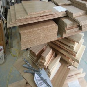 싱크대 ( 상부장2100 mm * 800 mm * 310 mm 하부장3268 mm * 700 mm * 570 mm)(앨더문짝)(0 mm)(내부장 오크색)