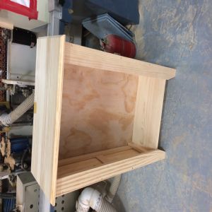 원목 하트장(소나무) (600*1000*300)(1개)