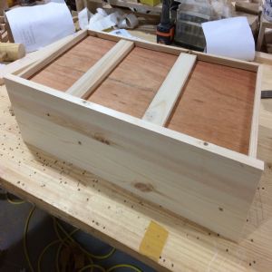 시즈닝 특대형 아일랜드 식탁 24mm(홍송) (1400*820*600)(1개)