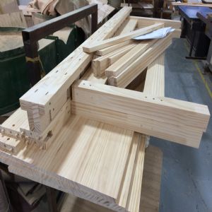 건강 침대 (평상형)(소나무) (2000*500*1500)(1개)